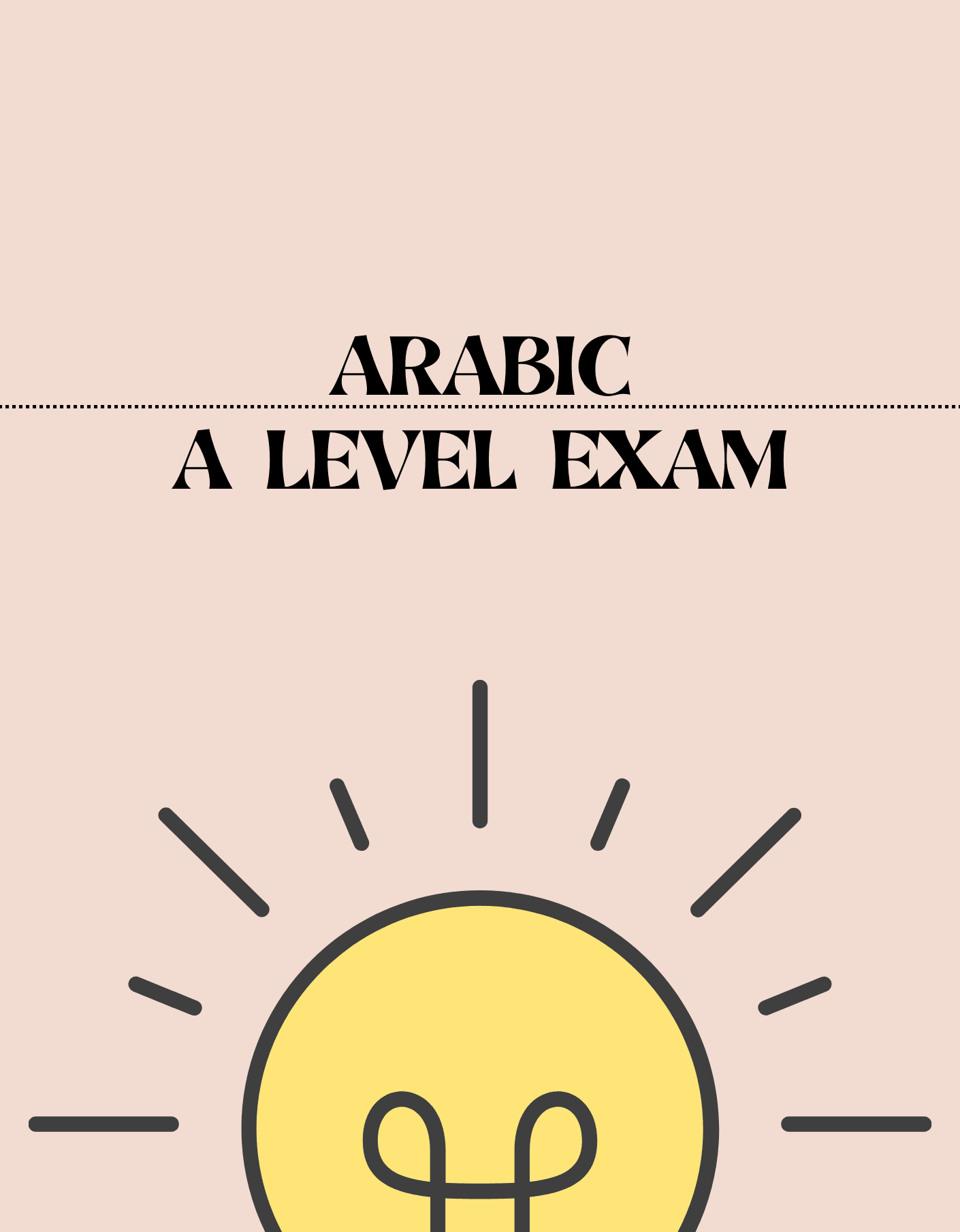 A Level - Arabic Exam - Exam Centre Birmingham – English Maths Science ...